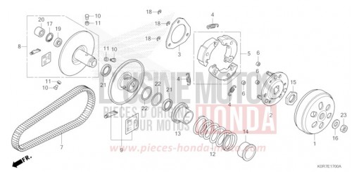 COTE MENE SH125ADN de 2022